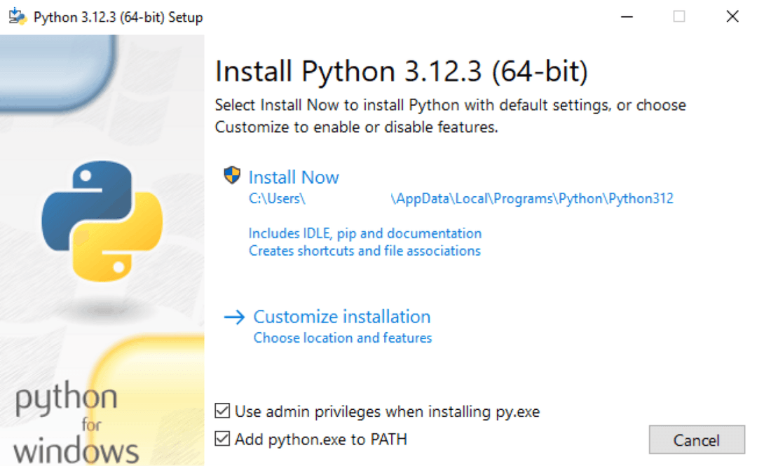 Installing Python